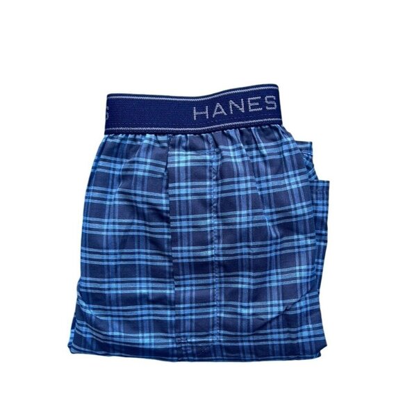 Hanes Men's Tagless Boxer Briefs Woven with Exposed Waistband XL 12 Pack - Picture 7 of 16